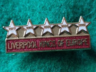 Insignia Pin Liverpool - Kings of Europe