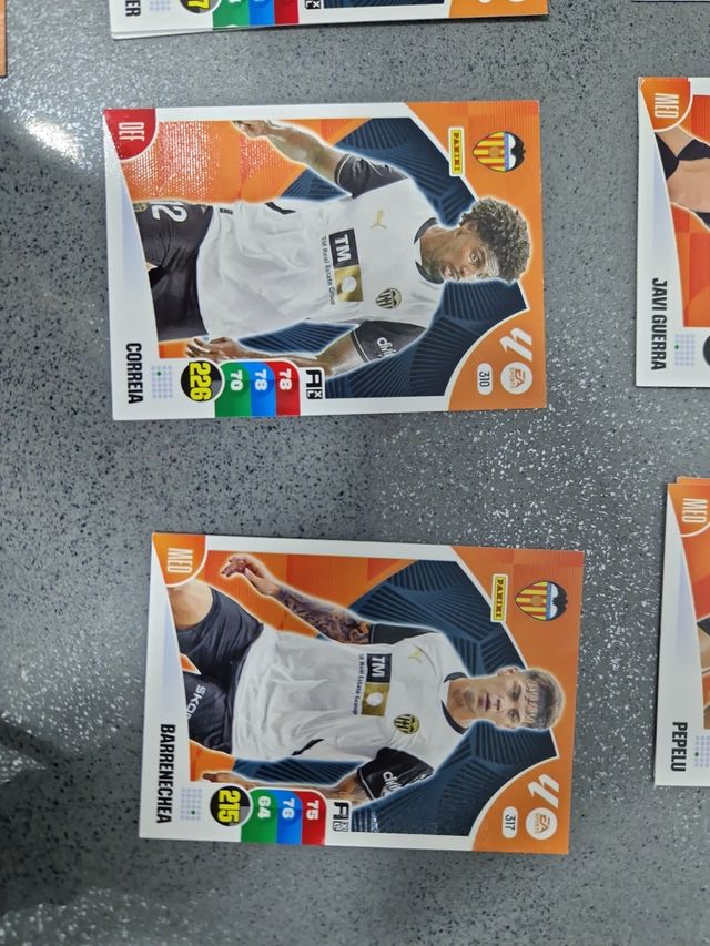Cartas Panini Liga 2024-25 Valencia CF