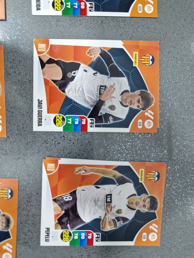 Cartas Panini Liga 2024-25 Valencia CF