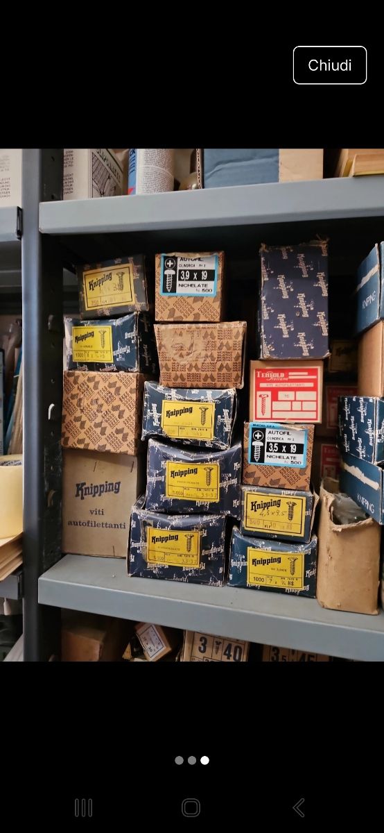 Scatole miste viti diverse lunghezze