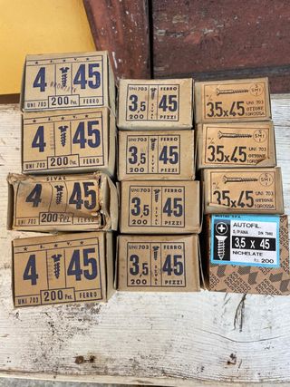 Scatole miste viti diverse lunghezze