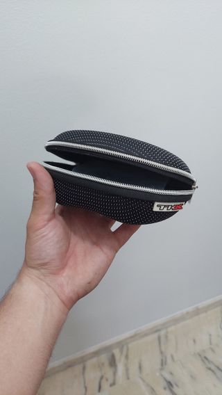 Gafas sol ciclismo TKX - blancas y azules