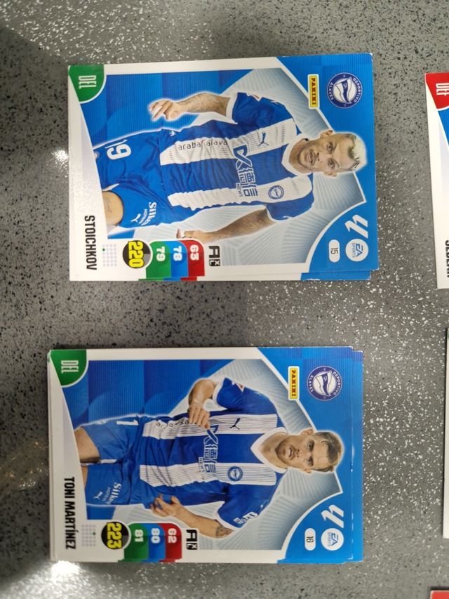 Cartas Panini Deportivo Alavés 2024-25