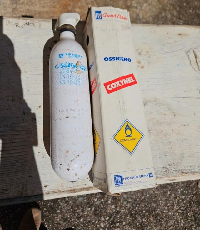 Bombola ossigeno 1l x saldatura