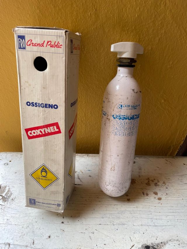 Bombola ossigeno 1l x saldatura