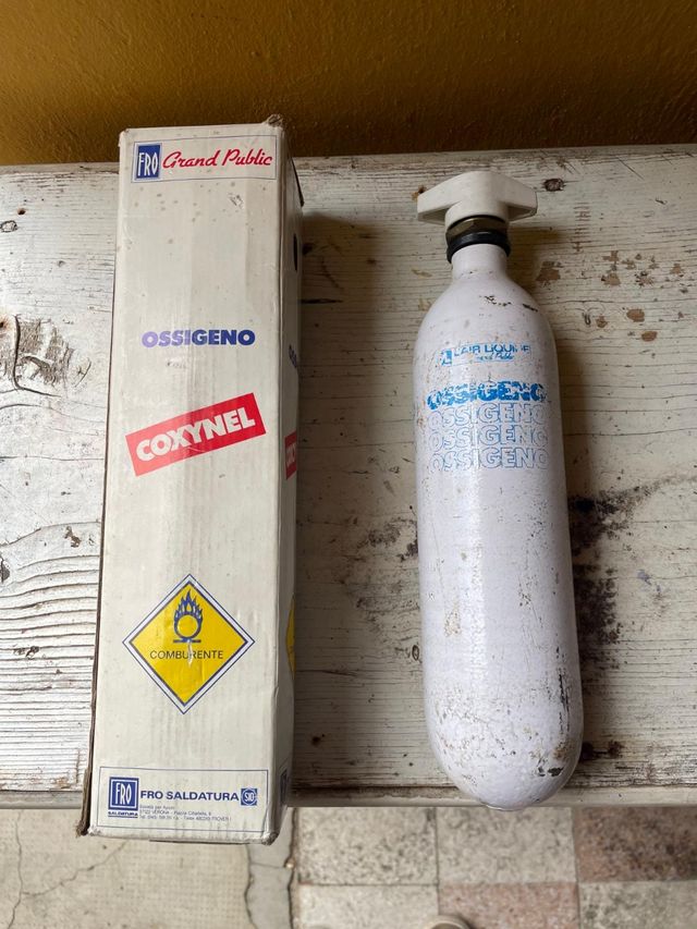 Bombola ossigeno 1l x saldatura