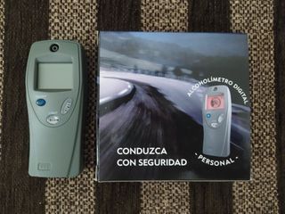 Alcoholímetro digital