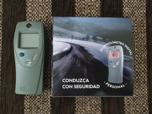Alcoholímetro digital