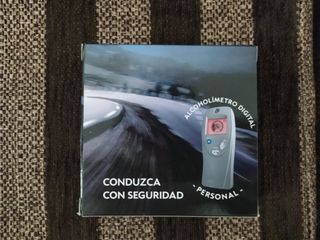 Alcoholímetro digital