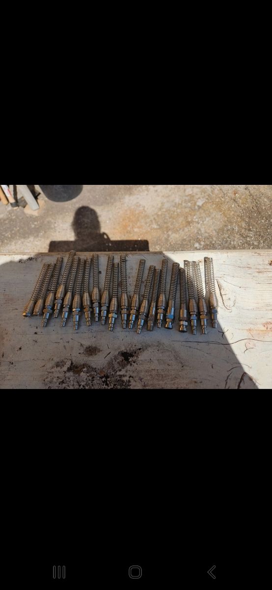 20 attacchi rapidi per tubo spiralato