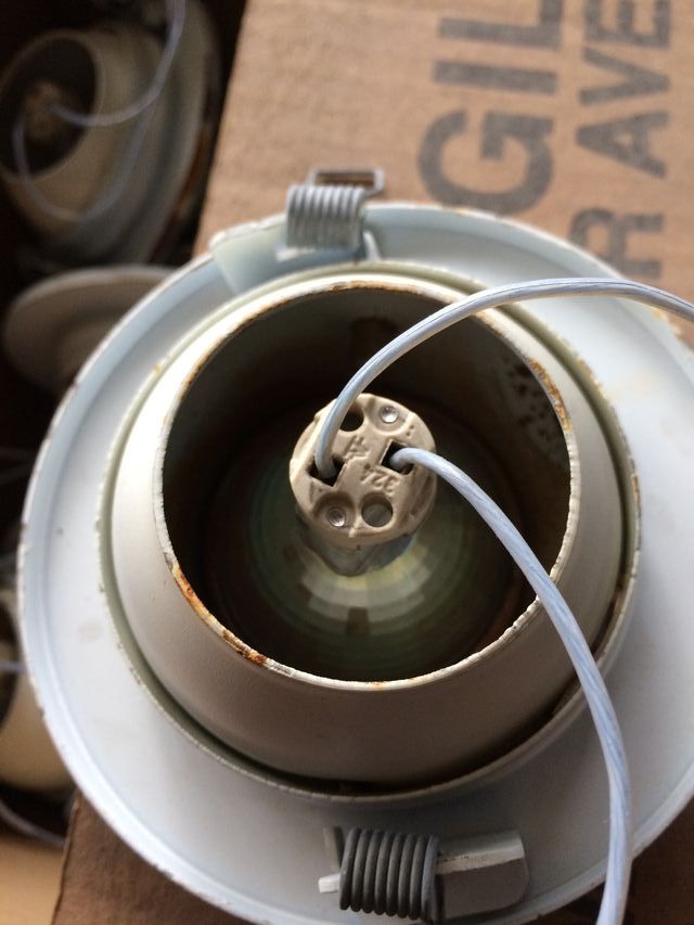 focos lamparas para empotrar lote