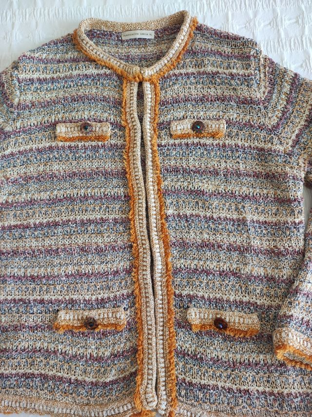 Chaqueta punto Purificación García