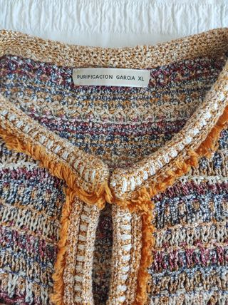 Chaqueta punto Purificación García