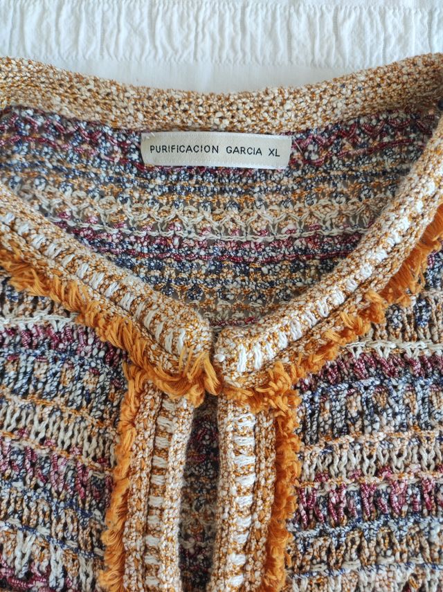 Chaqueta punto Purificación García