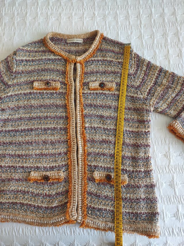 Chaqueta punto Purificación García