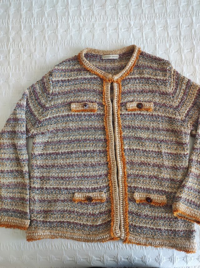 Chaqueta punto Purificación García