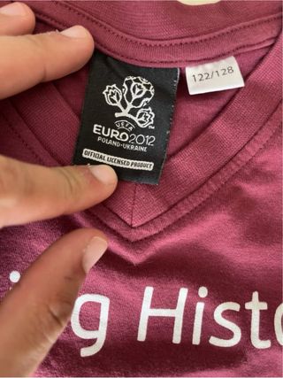 T-shirt Portugal Euro 2012 (122/128)