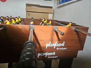 Mesa multijuegos. Futbolín