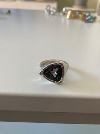 Anillo plata & Swarovski
