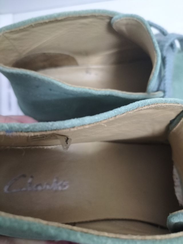 Botas desierto "carapijos" Clarks. Talla 36 unisex