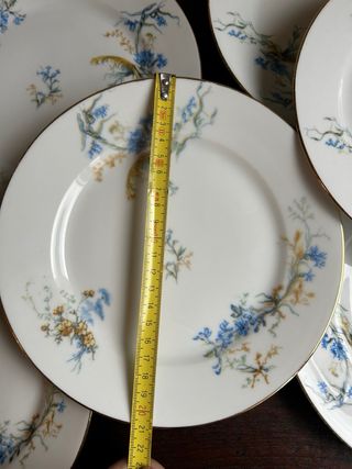 Platos de postre porcelana Vierzon