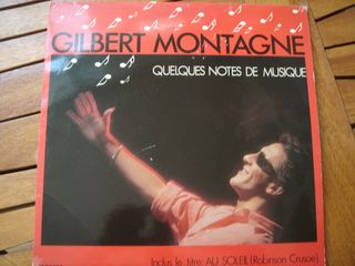 VINILO LP GILBERT MONTAGNE /QUELQUES NOTES DE MUSI