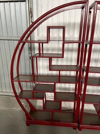 ✅estanteria oriental madera maciza NUEVA