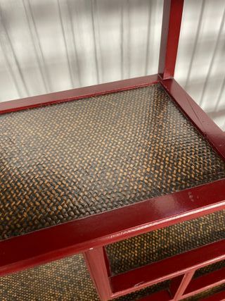 ✅estanteria oriental madera maciza NUEVA