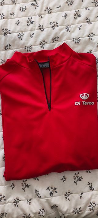 Maillot ciclismo Di Terzo rojo