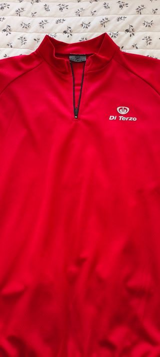 Maillot ciclismo Di Terzo rojo