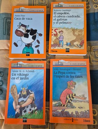 34 libros Barco de Vapor