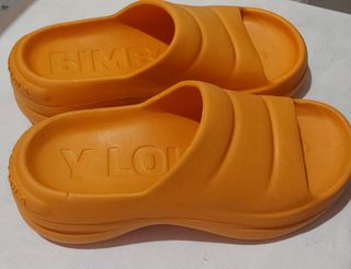 BIMBA Y LOLA - Sandalias plataforma naranjas