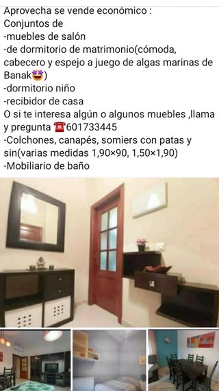Aprovecha se vende económico :
Conjuntos