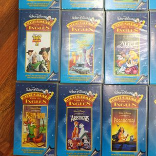 VHS  walt Disney: 17 Películas Infantiles
