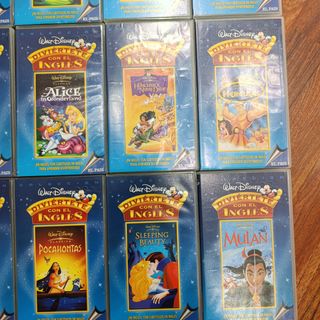 VHS  walt Disney: 17 Películas Infantiles