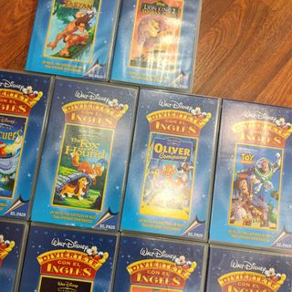 VHS  walt Disney: 17 Películas Infantiles