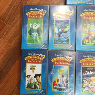 VHS  walt Disney: 17 Películas Infantiles