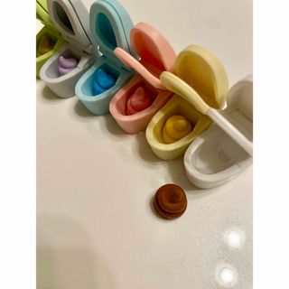 Set 6 Gomas de Borrar Váteres Caca NUEVAS