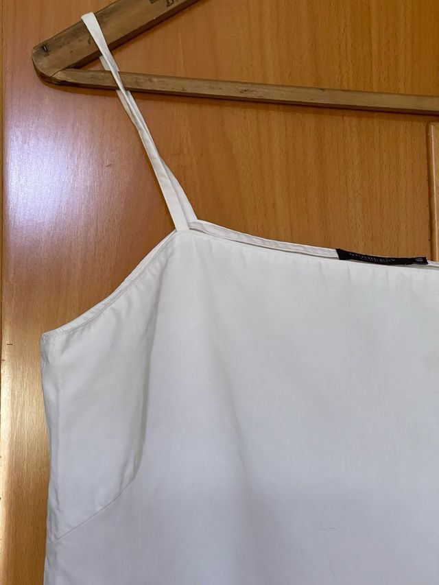 Blusa blanca Burberry - lino