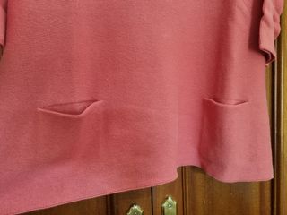 Jersey coral nuevo c/etiqueta oversize
