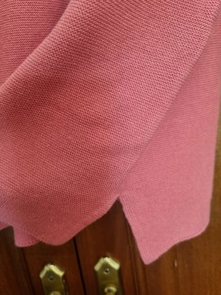 Jersey coral nuevo c/etiqueta oversize