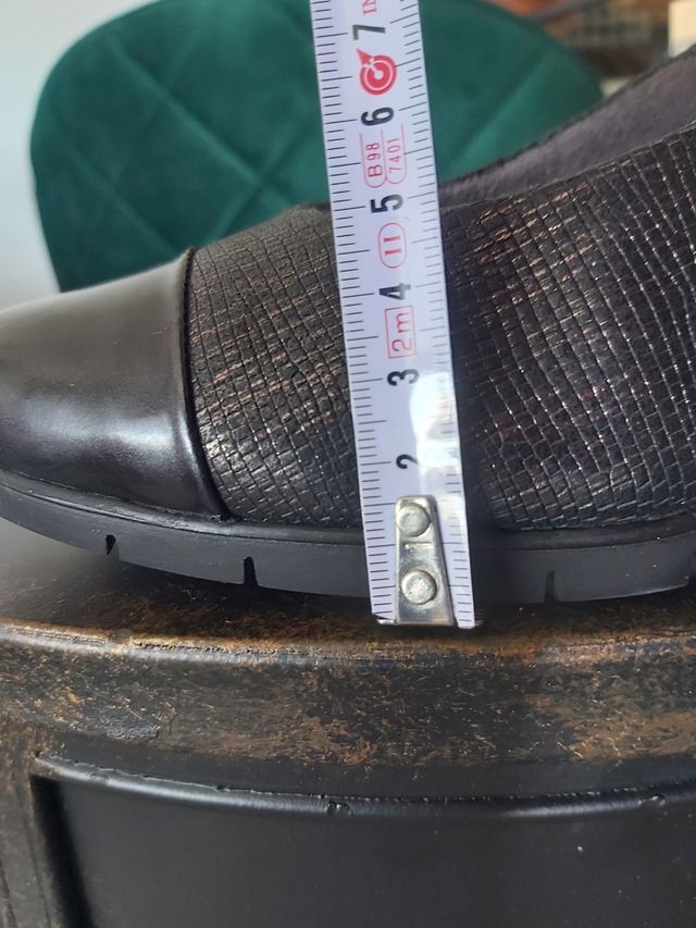 Salon negros Pitillos - Piel