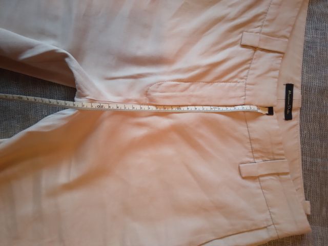 Pantalón lino Massimo Dutti
