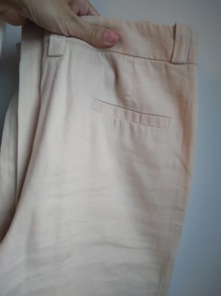Pantalón lino Massimo Dutti