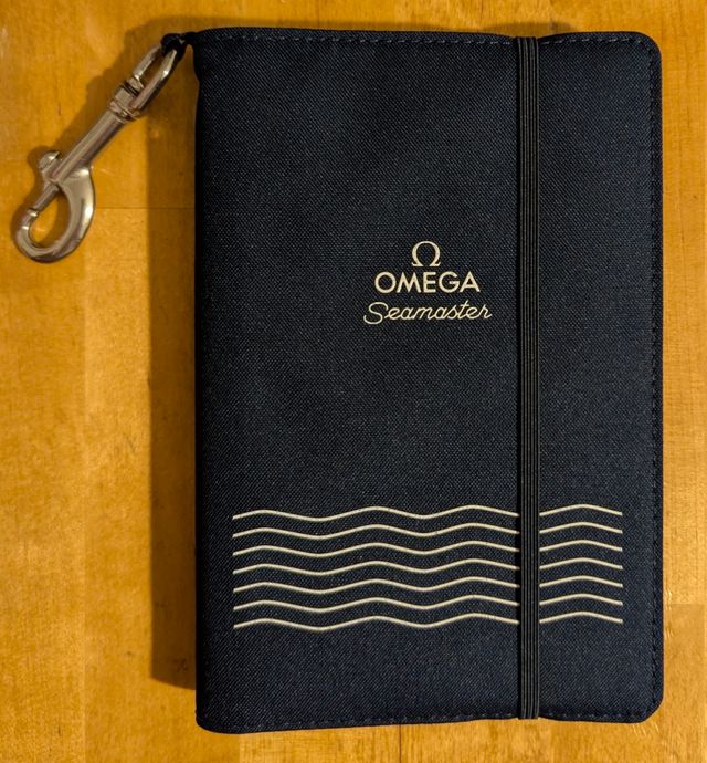 Cuaderno Omega Seamaster Waterproof 
