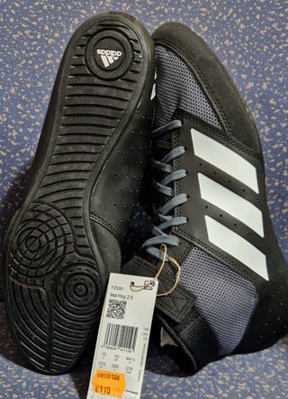 Zapatillas De Lucha y Boxeo Adidas Mat Hog 2.0