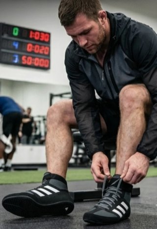 Zapatillas De Lucha y Boxeo Adidas Mat Hog 2.0