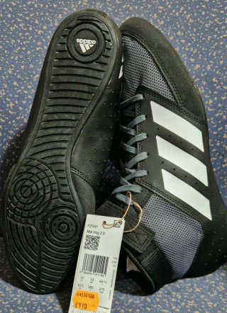 Zapatillas De Lucha y Boxeo Adidas Mat Hog 2.0