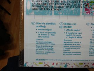 Libro plantillas dibujo - Mi mundo mágico