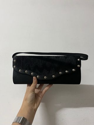 Bolso negro fiesta - elegante